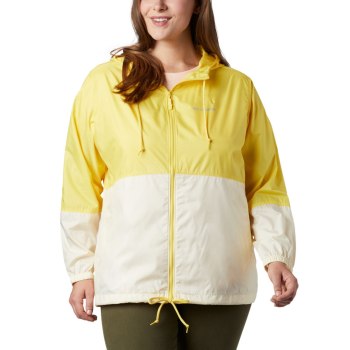 Dámské Bundy Columbia Flash Forward Windbreaker Plus Size Žluté GSCJTR863